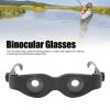 Magnifier Binocular Glasses Dual Layer Lens, Clear View for Fishing Bird Watching, Adjustable Focus, Minimalist Design, High Definition Imaging view 2