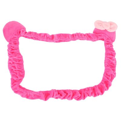 AOKWAWALIY Elastic Dustproof Computer Monitor Cover with Cat Ear Design Cute Protective Monitor Cover for 32 Inch Screens Lovely Pink Computer Protector for Home Office