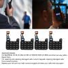 Numeric Keypad Keyboard for 5R 5RA 5RC 5RE BF F8 5RX3, Repair or Replacement Parts, Silicone Material, Two Way Radio Accessory view 3