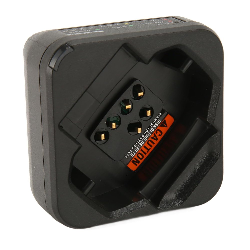 Two Way Radio Charger forDTR600 DTR700 DTR720, Walkie Talkies Charging Base with Charging Indicator, US Plug 100-240V