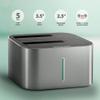 AXAGON ADSA-DC USB3.2 Gen1-2x SATA 6G Clone Dual HDD Dock Station ASMedia view 2