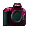 Nikon D5500 DX-format Digital SLR Body (Red) (Renewed) view 1