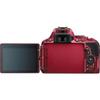 Nikon D5500 DX-format Digital SLR Body (Red) (Renewed) view 3