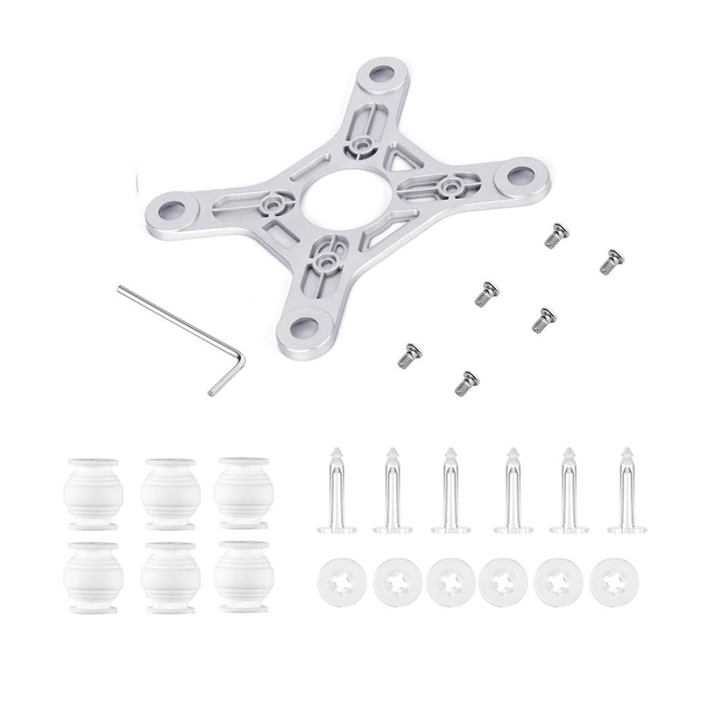 OwlKay Gimbal Bantalan Pelat Karet Bola Redaman Anti-Drop Pin for for Phantom 3 3A 3P 3S SE 4K Suku Cadang Drone Anti-getaran Papan (Size : for 3A 3P 4K only)