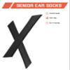 Bwake 3 Pairs Replacement Earsocks for Oakley Jawbone/Split Jacket OO9099/Racing Jacket/Minute 2.0/Jawbone Vented Sunglasses - Black view 2