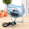 ARTIBETTER Mini Electric Fan Portable Usb Fan for Desk and Office Adjustable Stand with Metal Blades Ideal for Home and Travel Blue view 2