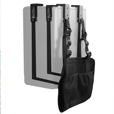 CPU Stand Under Desk PC Tower Stand Mount, Wall Mount CPU Holder, Adjustable Strap and Steel PC Host Case Stand with Storage Bag, for Most of Desktop Towers Computer Tower Stand ( Color : With Bag )