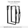 CPU Stand Under Desk PC Tower Stand Mount, Wall Mount CPU Holder, Adjustable Strap and Steel PC Host Case Stand with Storage Bag, for Most of Desktop Towers Computer Tower Stand ( Color : With Bag ) view 2