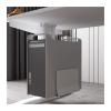 CPU Stand CPU Holder Under Desk Mount, Adjustable Wall PC Case Mount, Steel PC Tower Holder Hanger, Width Adjust from 5.7 "to 9.6" Height from 11.8 "to 19.7" Computer Tower Stand (Color : White) view 1