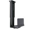 CPU Stand CPU Holder Under Desk Mount, Adjustable Wall PC Case Mount, Steel PC Tower Holder Hanger, Width Adjust from 5.7 "to 9.6" Height from 11.8 "to 19.7" Computer Tower Stand (Color : White) view 2