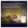 AMeLL LED Night Light, Smart Bedside Table Lamp, Touch Control, Dimmable, USB Rechargable, Portable, Color Changing RGB for Kids, Bedroom, Camping (Warm White) view 4