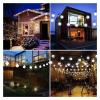 AMeLL 30 Waterproof Crystal Ball LED Fairy Lights Outdoor Solar Powered Lights, Decorative Lighting for Home, Garden, Party, Festival view 3