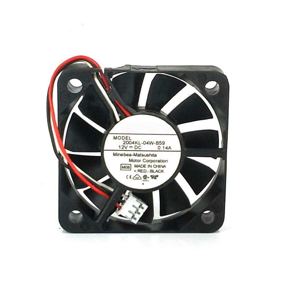 2004KL-04W-B59 NMB 12V 50mm Cooling Fan - 0.14A 5010 3-Wire Cooling Fan