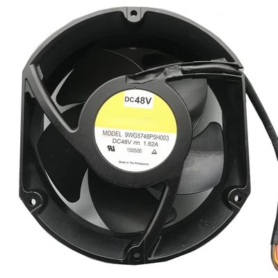 Beautyrankle 9WG5748P5H003 Sanyo 48V 172mm Cooling Fan - 1.62A 110/132KW 4-Wire Inverter Cooling Fan