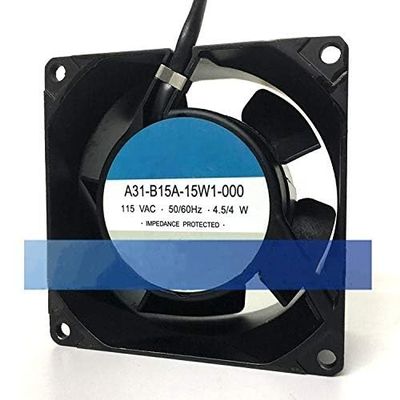 Beautyrankle A31-B15A-15W1-000 Globe Motors 115V 80mm - 4.5/4W 8cm 8038 2-Wire Aluminum Frame Cooling Fan