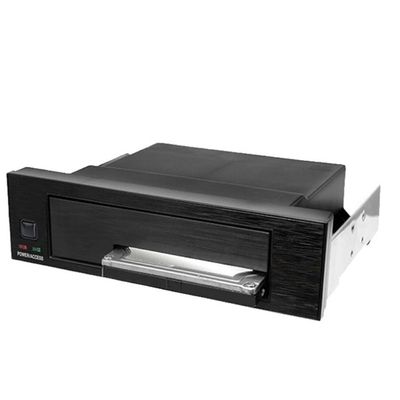 Luejnbogty Universal Hot Swap Mobile Rack for 2.5 Inch or 3.5 Inch SSD/HDD, Internal Tray-Less Hard Drive Backplane Enclosure, black, 500157569