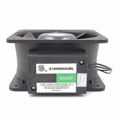 G18089HA2BL 220V 180mm 80/100W Cooling Fan - 0.4/0.5A 18090 2-Wire Cooling Fan