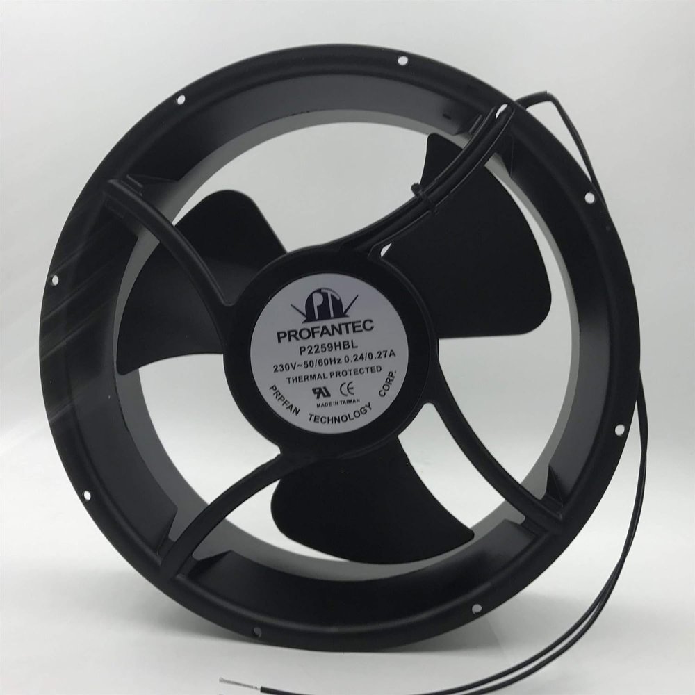 P2259HBL PROCooling fanTEC 230V 254mm Cooling Fan - 25489 0.24/0.27A 2-Wire Cooling Fan