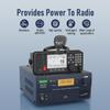JESVERTY PS-30SWX DC Regulated Universal Bench Power Supply, AC-to-DC Power Convertor, 13.8V(5-15V Adjustable) 30A(Max), w/Audio Jack&Speaker, Callsign Storage, Multiple Connections for HAM&Amateur view 4