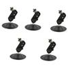 Luejnbogty Camera Wall Mount Bracket,Monitor Holder,Black Speaker Brackets,Indoor Outdoor Ceiling Wall Mounts Projector Stand 5PCS, 500008865 view 1