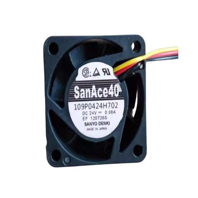 109P0424H702 24V 0.08A 4015 Cooling Fan, 40X40X15MM 3-Wire