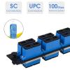 Duogalia 6 Duplex SC/UPC Fiber Patch Panel with Duplex Singlemode Blue SC Adapters, 12 Fiber Ports view 2