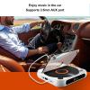 HOHXFYP Portable CD Player, Rechargeable CD Player with LCD Display, BT Personal Compact CD Player for Home, Sports, Car, Traveling view 2