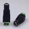 100pcs/lot 5.5x2.1mm DC Power Plug AV Balun Connector DC Power Male Adapter to 2-Pole Terminal Block AV Balun Converter Adapter view 4
