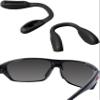 Bwake 2 PCS Standard Size Replacement Nose Pads for Oakley Split Shot OO9416/Split Time OO4129/Targetline OO9397/Crossrange OO9361/Crossrange XL/Crossrange R Sunglasses - Black view 1