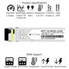 OPSTRAN 1000BASE-BX BiDi SFP Optical Transceiver Module Compatible with Juniper Networks SFP-GE20KT15R13 1550nm-TX/1310nm-RX 20km DOM Simplex LC SMF view 2