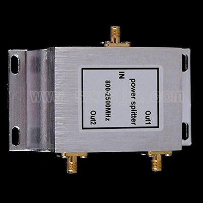 New 2 Way SMA Power Splitter 380mhz~2500MHz SMA Female Power Divider Signal Cable Splitter Female Divider