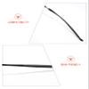 Bwake 3 Pairs Replacement Earsocks for Oakley Transistor OX3085/Lizard OX5113/Lizard 2 OX5120/Capacitor OX5055/Spoke OX3144/Jackknife 2.0 OX3023 - Black view 3