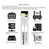 OPSTRAN 1000BASE-BX BiDi SFP Optical Transceiver Module Compatible with HPE SFP-1G-BXU-20 1550nm-TX/1310nm-RX 20km DOM Simplex LC SMF view 4