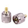 10pcs/lot RP SMA Female Jack to N Male Plug Adapter Copper RP SMA to N Plug Straight Connector RF Adapter view 4