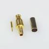 100pcs MCX Male Straight Connector Gold Plated RF Cable Adapter MCX Connector for Coax Cable RG316 RG174 RG178 view 2