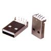 10pcs/lot USB AM 90 Degree PCB A-Type Male Plug Right Angle USB Connector USB2.0 A Port PCB Mount Adapter view 1