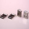 10pcs/lot USB AM 90 Degree PCB A-Type Male Plug Right Angle USB Connector USB2.0 A Port PCB Mount Adapter view 2