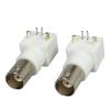 10pcs/lot BNC Female Right Angle Chassis PCB Mount Connector 50 Ohm BNC Female Jack Socket Panel Mount Adapter for CCTV Camera view 1