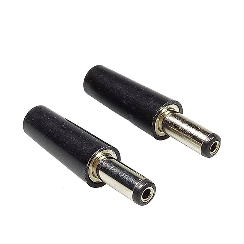 10pcs DC Cable Connector 5521 DC Power Male Plug Connector 5.5x2.1mm Power Supply Adapter