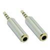 10pcs 2.5 mm Male to 3.5 mm Female 4 Pin Stereo Adapter Converter Headphone Jack 4 Poles 3.5mm to 2.5mm TRRS Audio Connector view 3