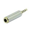 10pcs 2.5 mm Male to 3.5 mm Female 4 Pin Stereo Adapter Converter Headphone Jack 4 Poles 3.5mm to 2.5mm TRRS Audio Connector view 4