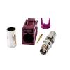 10PCS GPS Devices FAKRA "D" Female Connector 4004 SMB Female Jack pin Crimp for RG316 RG174 Bordeaux view 1
