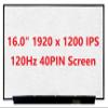 FULLCOM New LCD Replacement Screen 16.0 Inch N160JME-GL1 120Hz 1920x1200 (16:10) IPS 40 Pin Matte for Laptop/Display/Screen/LCD Application view 3