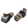10pcs/lot BNC Plug AV Balun Connector CCTV Camera Video BNC Terminal AV Balun Press Button Converter R Connector CCTV Converter view 4