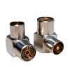 100pcs DVB-T TV PAL Right Angle Connector Female Socket to Male Plug RF Adapter 90 Degree TV Pal Converter view 1