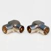 100pcs DVB-T TV PAL Right Angle Connector Female Socket to Male Plug RF Adapter 90 Degree TV Pal Converter view 3