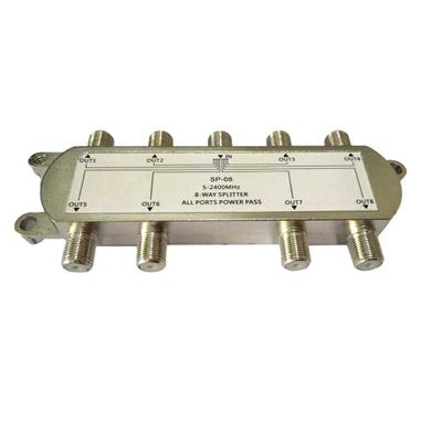 8 Way Port TV Signal Satellite Sat Diplexer Combiner Splitter Combiners Cable Switch Switcher for TV Signal Splitter