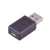 10pcs/lot USB2.0 Type A Male Plug to 5 PIN Micro USB Female Connector USB Coupler Adapter USB M/F Converter view 2
