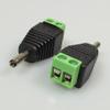 100pcs 1.35mm x 3.5mm Male DC Jack 3.5 * 1.35mm to 2 Pin Screw Block Terminal Power Plug Connector for Security CCTV Camera System view 3