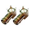 100pcs/lot BNC Female Connector Right Angle Chassis PCB Mount BNC Female Solder Converter Adapter view 3